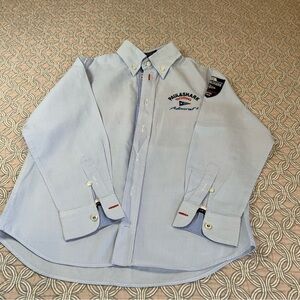 Paul & Shark Boy’s Embroidery Royal Yacht Shirt. Size 6